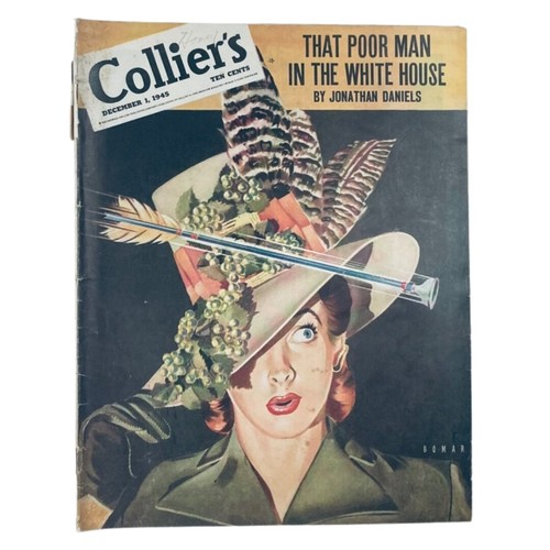 Vtg collier magazine - vtg, collier's