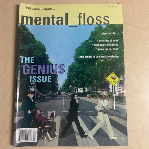 Vintage mental floss - floss, magazine